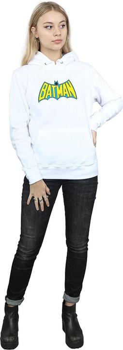 Immagine prodotto Batman Retro Logo Felpa con Cappuccio Donna (M)