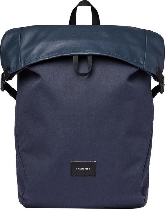 Sandqvist Laptop Rugzak / Rugtas / Laptoptas / Werktas - Alfred - Blauw - 13 inch (22 l)