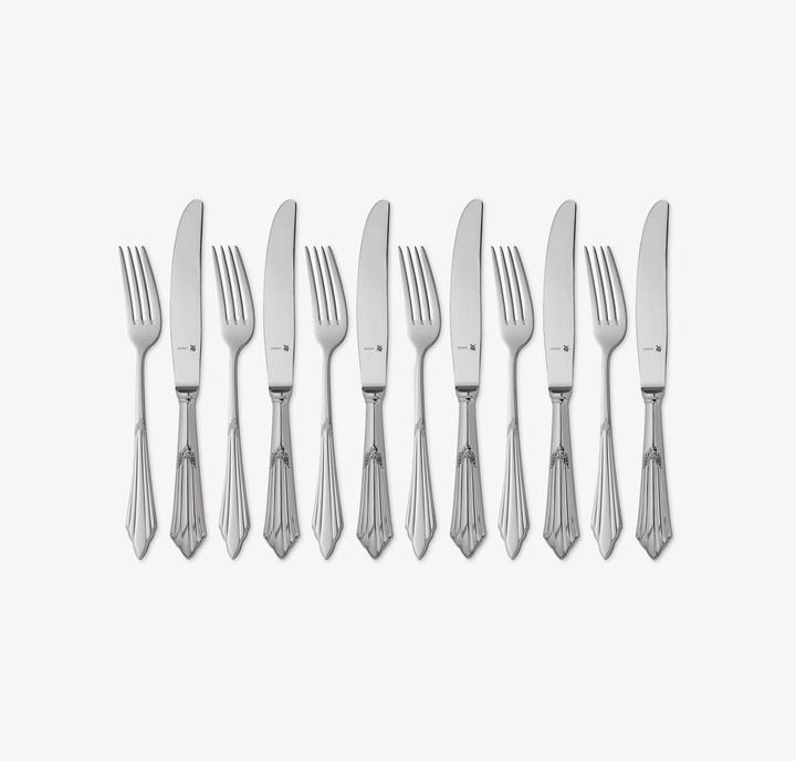 Produktbild WMF Fächer Dessert-/Frühstücksbesteck-Set (12 Stk., Besteck Set)