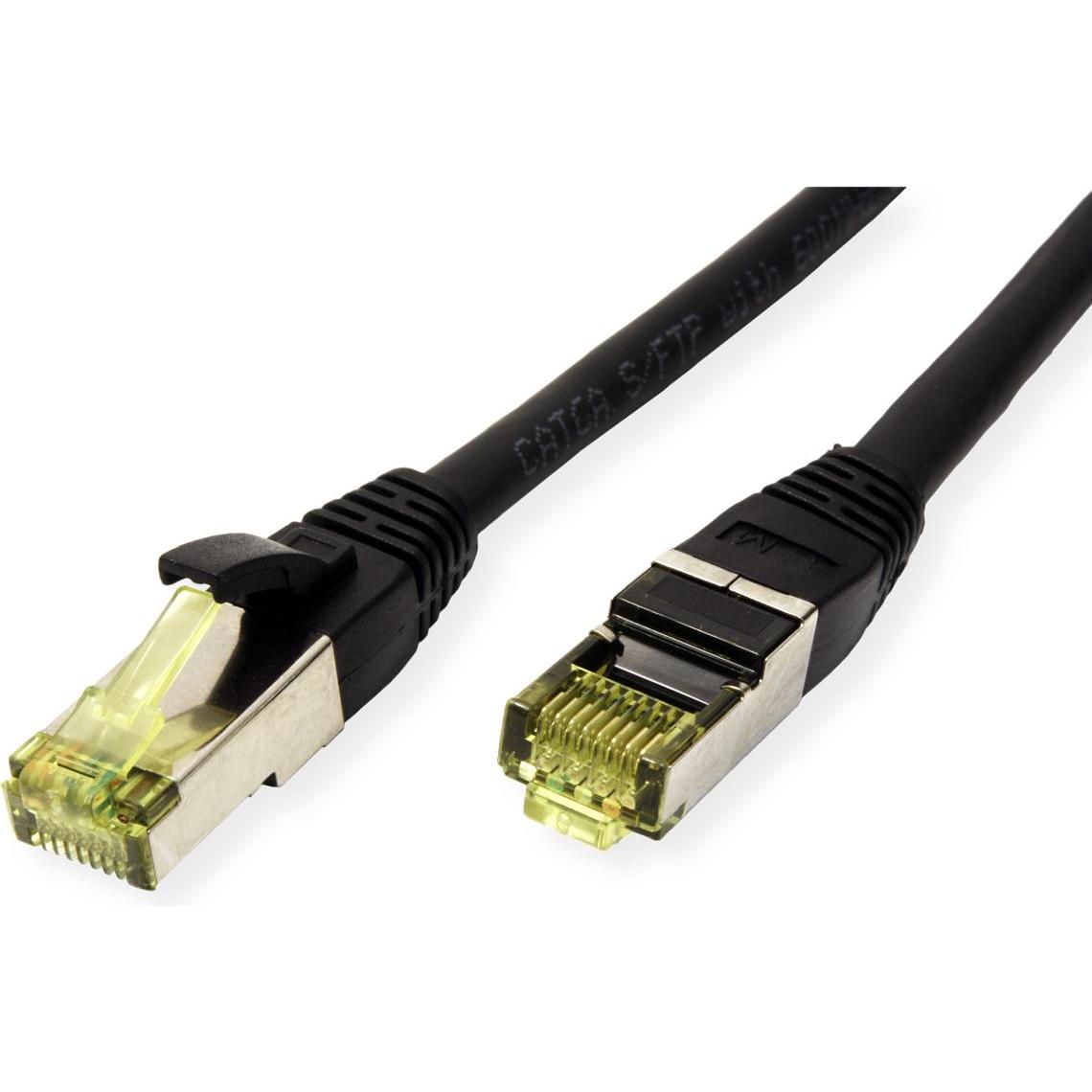 Thumbnail - Roline Outdoor Patchkabel Kat.6A (Class EA) S/FTP (PiMF), Litzendraht, LSOH (S/FTP, CAT6a, 1 m), Netzwerkkabel