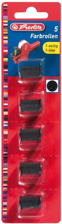 Produktbild Herlitz Farbrolle für Preisauszeichner 1-zeilig, 5 Stück