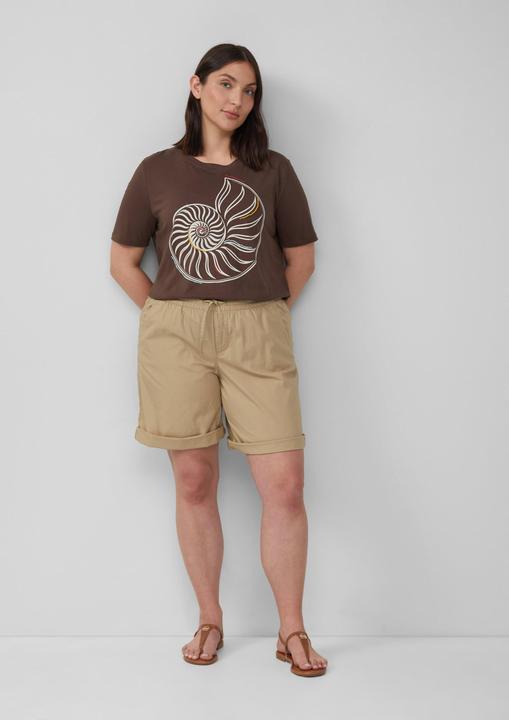 Produktbild S.Oliver Hose Leichte Shorts aus Baumwollmix im Relaxed Fit (48)