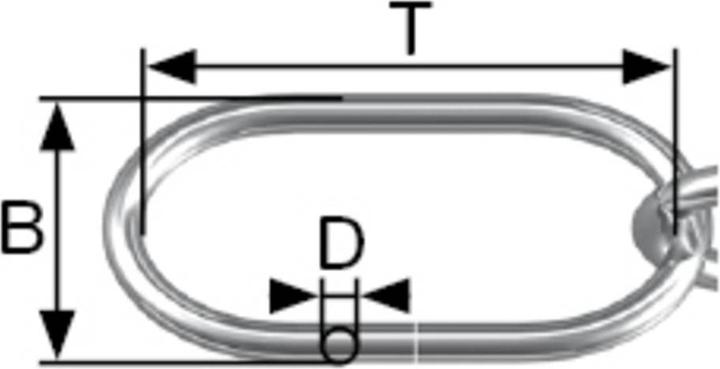 Produktbild Dörner + Helmer DH Uhrkette Nr. 2050 Ø 1.2 mm, Messing, 50 m (50 m)