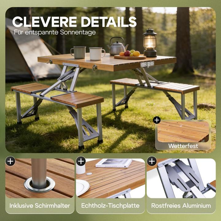 Actual product image Casaria Camping table