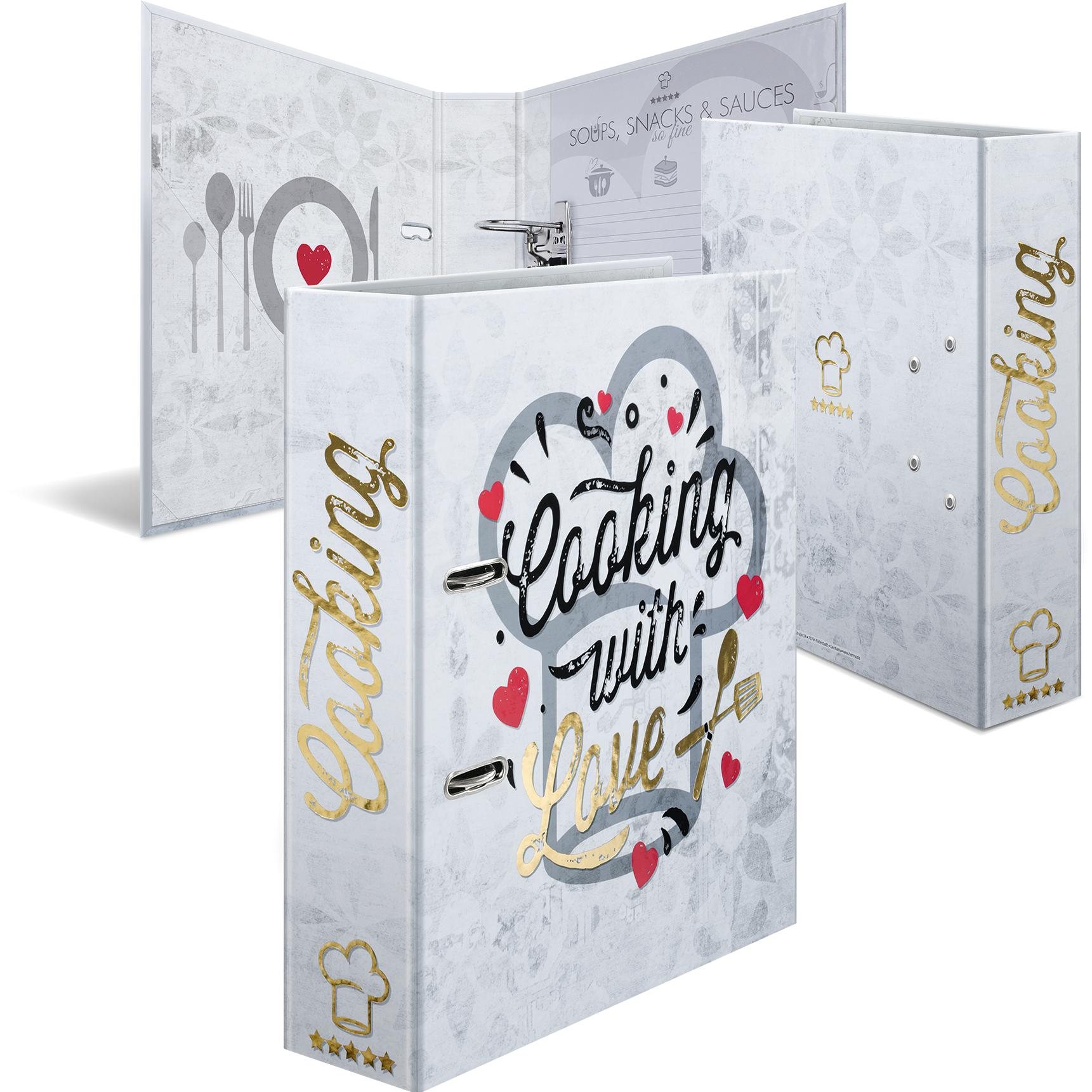 HERMA Rezeptordner A4 (A4, 70 mm, 1 Stk.) (19669)