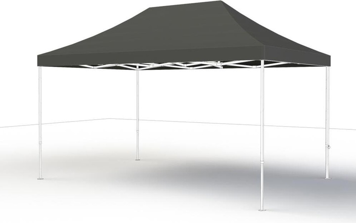 Immagine prodotto Siena Garden Tetto Allrounder, 300x450 cm, tetto in poliestere rivestito in PU 160 g/m² in grigio chiaro (300 cm, 450 cm)
