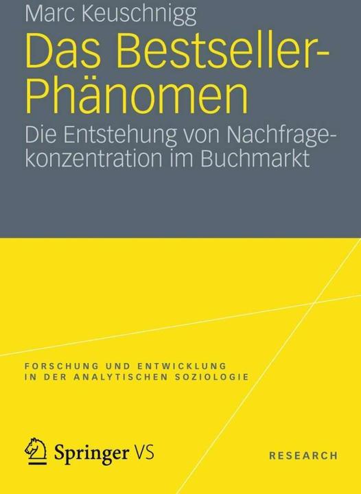 Produktbild Das Bestseller-Phänomen (Deutsch, Marc Keuschnigg, 2012)