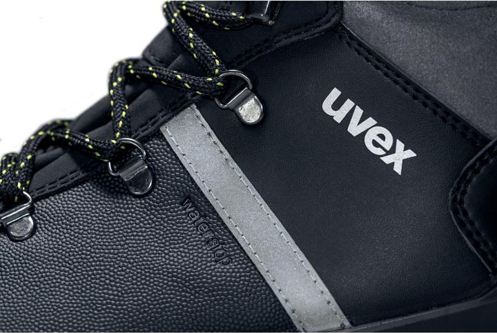 Produktbild Uvex Safety 6510144 Sicherheitsstiefel S3 Schuhgrösse (EU): 44 Schwarz, Grau 1 Paar (S3, 44)