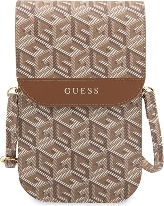 Immagine prodotto Guess Borsa telefonica G Cube in PU - marrone