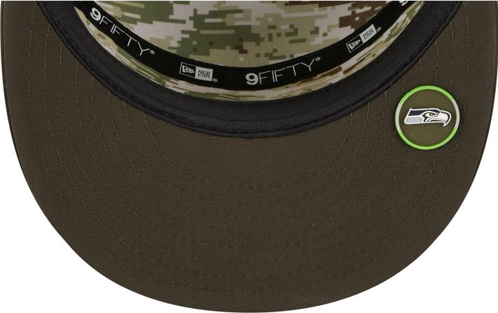 Produktbild New Era 9Fifty Split Panel Cap - Salute Seattle Seahawks