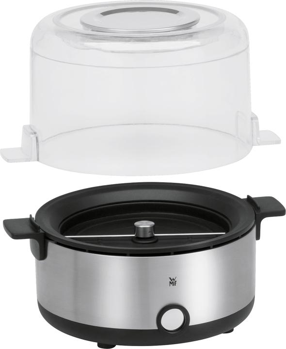 WMF KÜCHENminis Popcornmaschine / Popcorn Maker mit Deckel-Servierschale