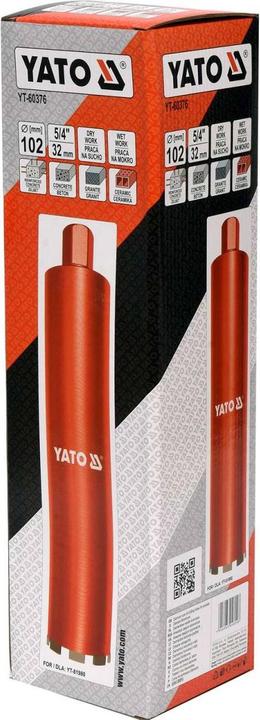 Actual product image Yato Crown Drill For 102 mm Drill For Drilling And Drying (102 millimetres)