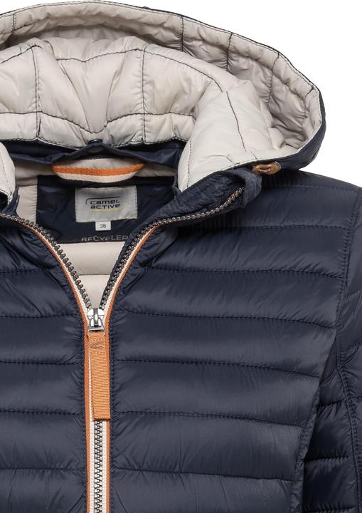 Actual product image Camel Active Long quilted jacket with detachable hood (36)