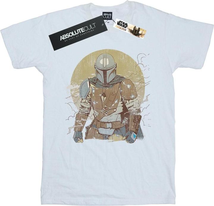 Produktbild Star Wars The Mandalorian Distressed Warrior TShirt (5XL)