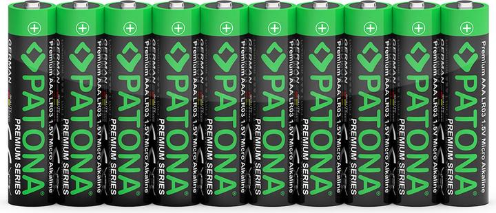 Patona Batteries Replacement Alkaline AAA Micro 10Pack (10 pcs, AAA, 1400 mAh)
