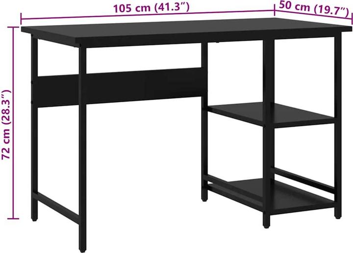 Image du produit vidaXL Computertisch (105 x 55 x 72 cm)