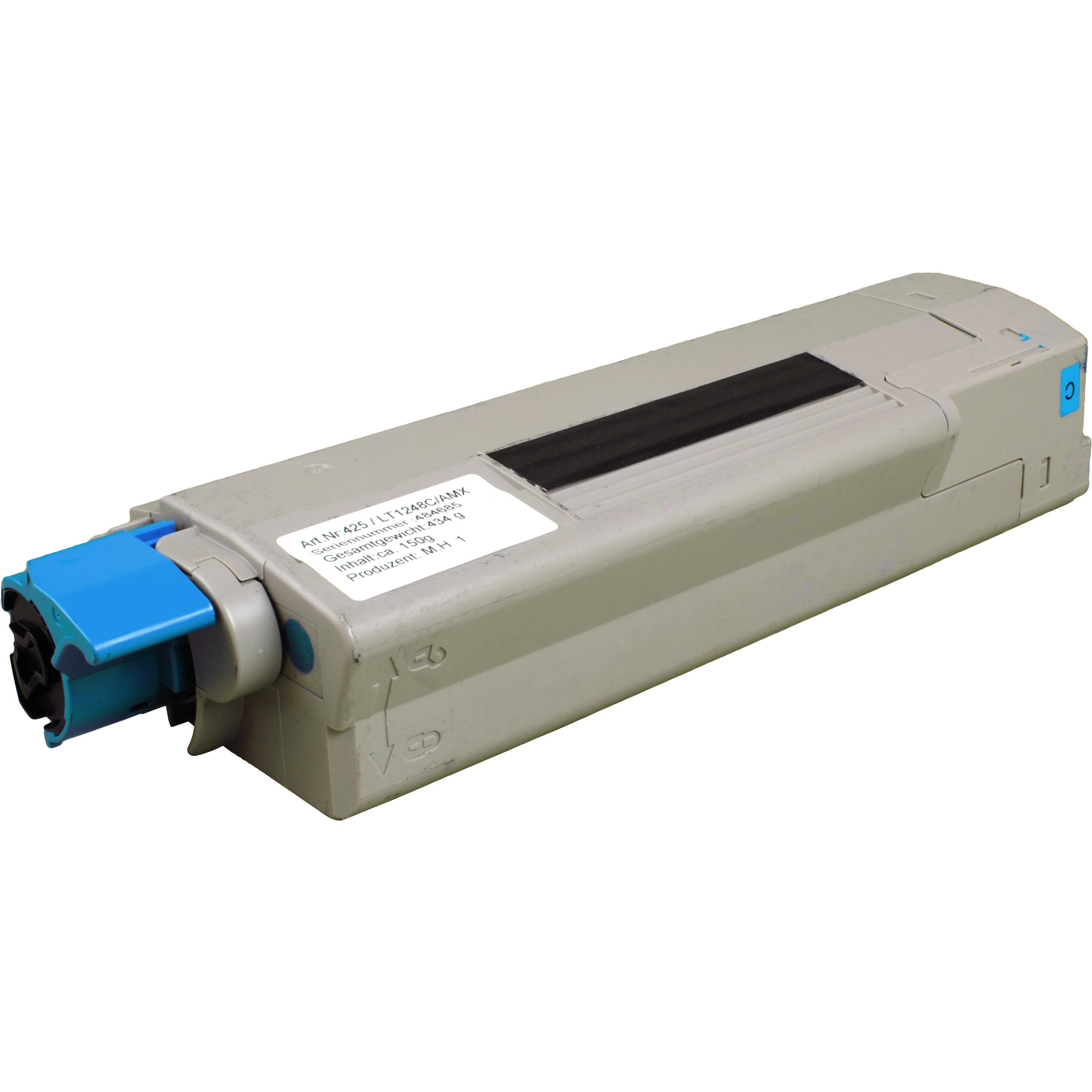 Ampertec, Toner, Toner ersetzt Oki 43872307 cyan (C)