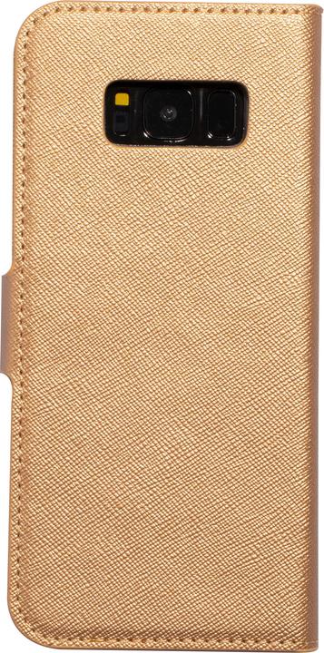 Actual product image Mobiparts Saffiano Wallet Case Samsung Galaxy S8 Copper (Samsung Galaxy S8+)