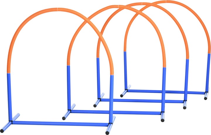Produktbild PawHut Hund Agility Set mit Tragetasche (One Size, Agility)