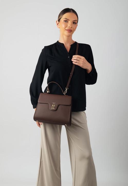 Actual product image Carlheim Estelle Leather Bag