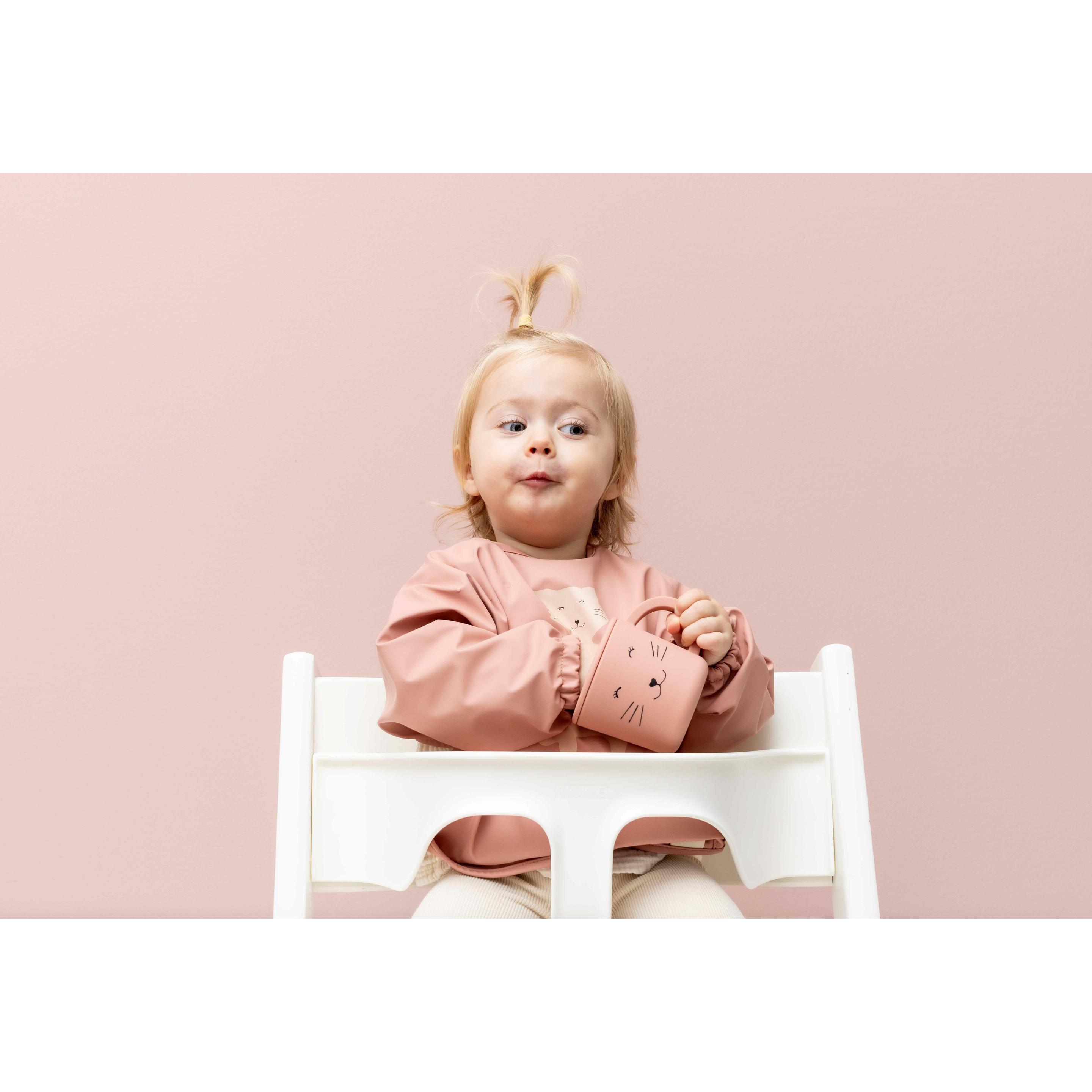 Thumbnail - Trixie, Kindergeschirr + Kinderbesteck, Silikon Snackbecher Katze