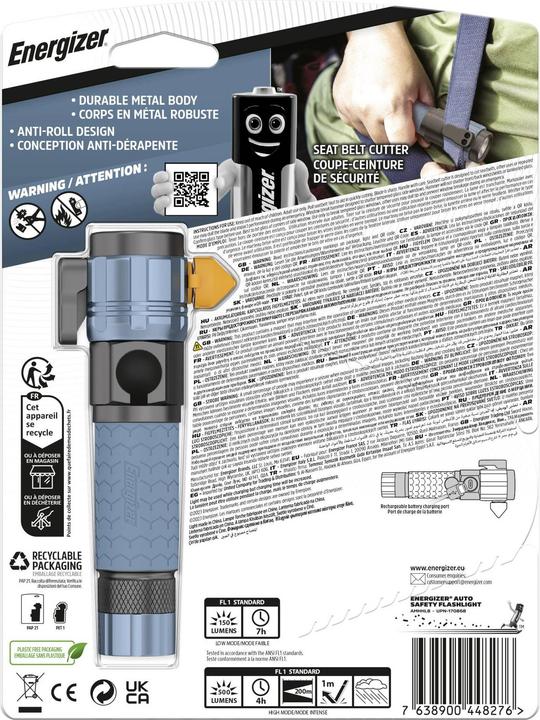 Actual product image Energizer Auto Metal Light (500 lm)