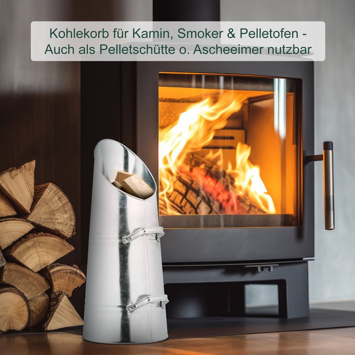 Productafbeelding Relaxdays Kohlenschütte (25 x 25 x 58 cm)
