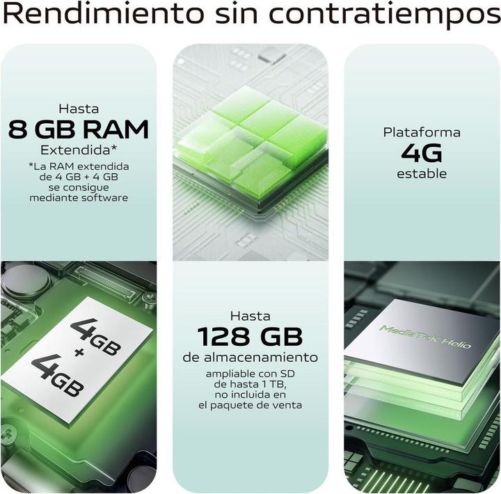 Immagine prodotto Vivo 03 (128 GB, Space Black, 6.56", Doppia SIM, 4G)