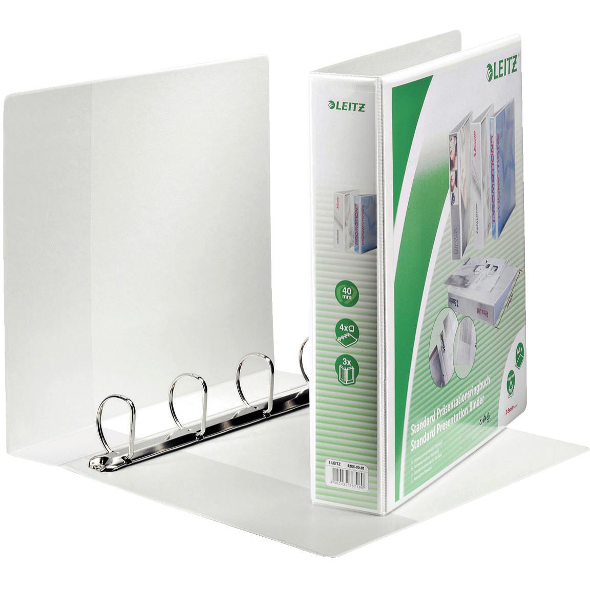 Leitz, Ordner, Standard Präsentationsringbuch (A4+, 63 mm, 1 x)