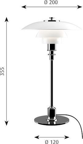 Produktbild Louis Poulsen Ph 2/1 Tischleuchte (G9)