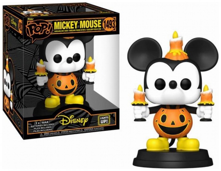 Actual product image Funko DISNEY - POP Super N° 1493 - Mickey Halloween (Lights up!)