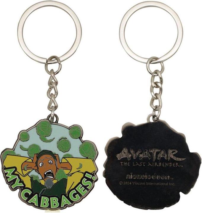 Actual product image Fanattik Avatar The Lord of the Elements Keyring Cabbage Merchant Limited Edition