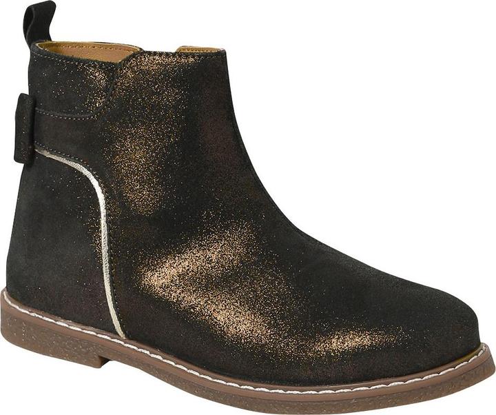 Image du produit Vertbaudet Mädchen Leder-Boots mit Zierschleife (38)
