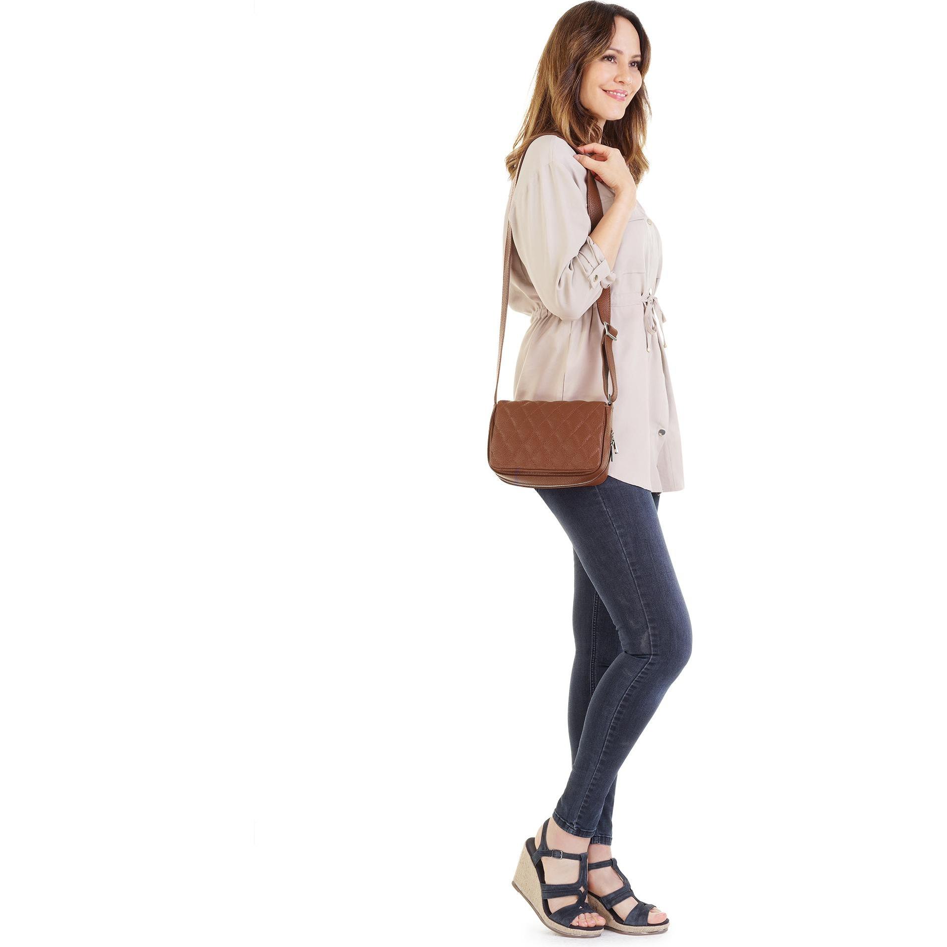 Thumbnail - Cluty, Handtasche, Umhängetasche, Braun