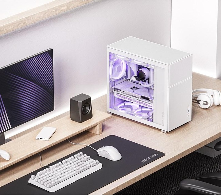 Image du produit Jonsbo D41 MESH White (ATX, mATX, Mini-ITX, DTX)