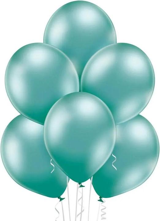 Actual product image Belbal Balloon Glossy Green, Ø 30 cm, 50 pieces (50 x)