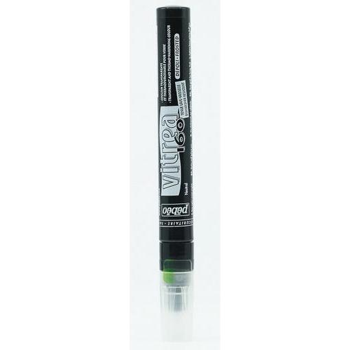 Pebeo, Marker, Vitrea 160 Filzstifte mit normaler Spitze Mattfarben (Neutral, 1.20 mm)