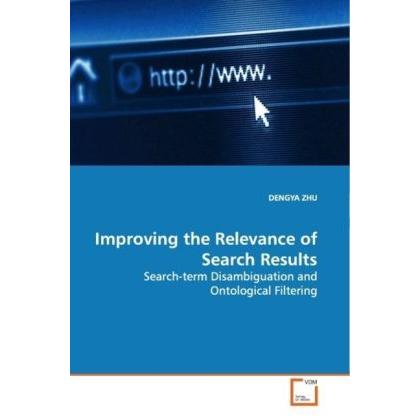 Improving the Relevance of Search Results, Fachbücher von Zhu Dengya