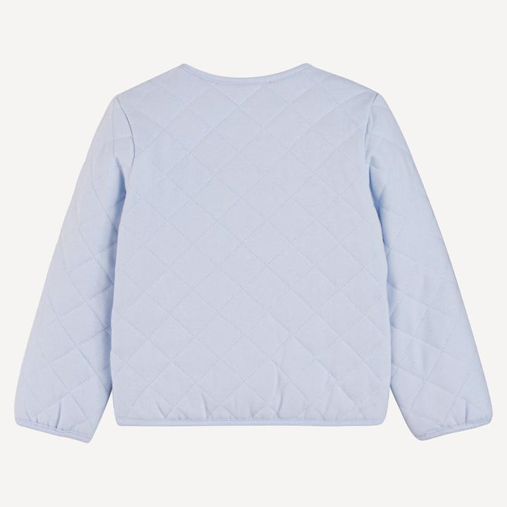 Actual product image La Redoute Collections Gesteppte Sweatjacke mit Druckknöpfen (116)