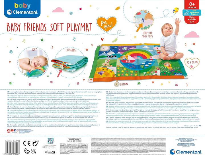 Actual product image Clementoni Baby - Soft Play Mat