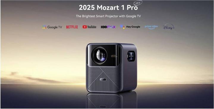 Produktbild Wanbo Mozart 1 Pro (2025) (Full HD, 1200 lm, 1.2:1)