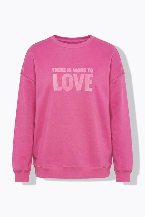 Produktbild Studio Untold Sweatshirt, Oversize Shape, Frottee Statement LOVE (54, 56)