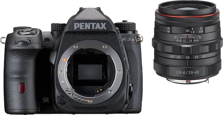 Pentax K-3 III Monochrome + 20-40mm f2,8-4 ED Limited DC WR (20 - 40 mm, 25.73 Mpx, APS-C / DX)