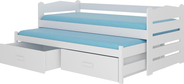 ADRK Furniture Doppelbett TIARRO 200x90 (90 x 200 cm)