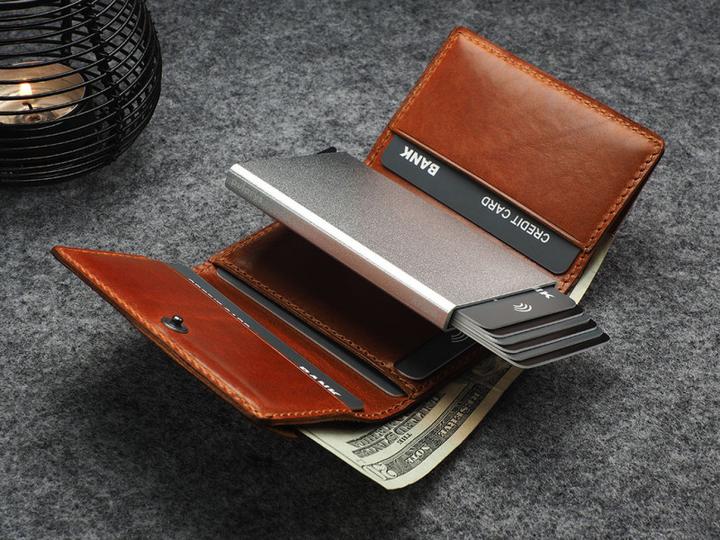 Actual product image Pularys Wallet BOSTO credit card holder