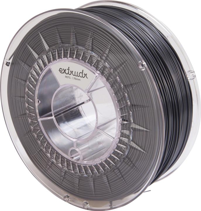 Immagine prodotto Extrudr PETG Antracite 1,75 mm 1,100 g (PETG, 1.75 mm, 1.10 g, Grigio)
