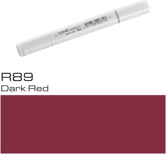 Image du produit Copic Sketch Type R - 89 (R89 - Rouge foncé, 1 x)