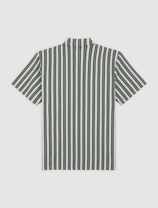 Image du produit Dickies Multi Stripe Work Shirt Ss Iceberg Green (S)