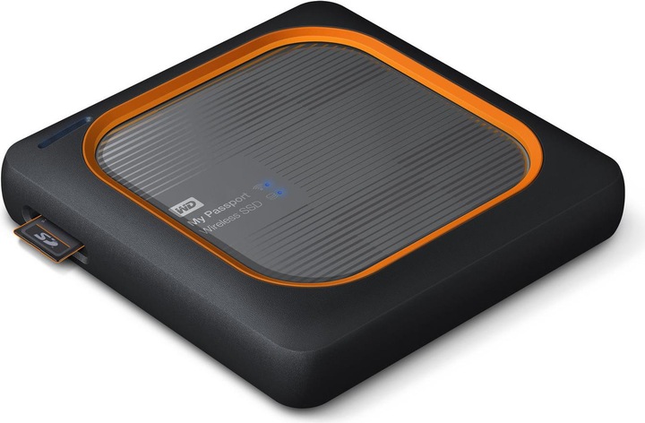 Actual product image WD My Passport Wireless SSD (500 GB)