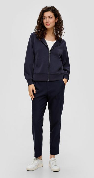 Produktbild s.Oliver Sweatshirt Jacke Sweatshirtjacke aus Scuba (32)